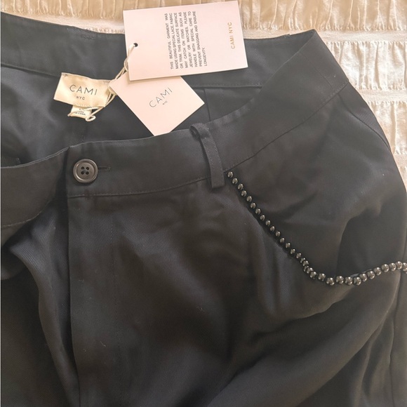 Cami NYC Black Pants with Beaded Accents - Picture 6 of 13